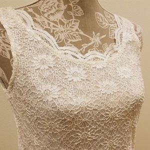 Tahari Lace Tank